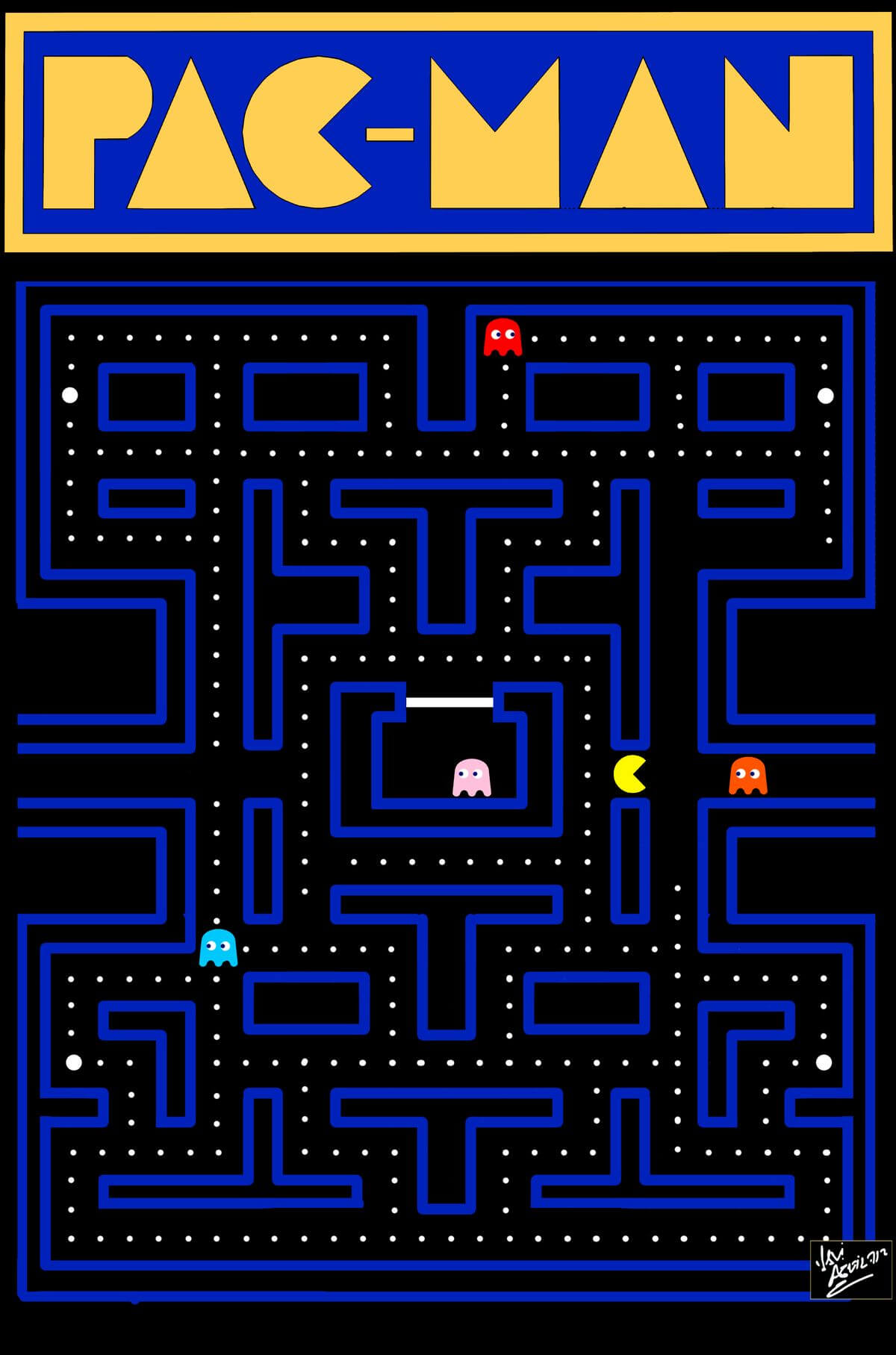 Pac-Man Speedrun